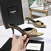 US$115.00 YSL 5.5cm High-heeled shoes for women #785988