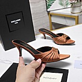 US$115.00 YSL 5.5cm High-heeled shoes for women #785991