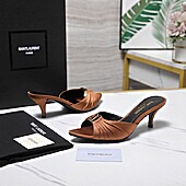 US$115.00 YSL 5.5cm High-heeled shoes for women #785991