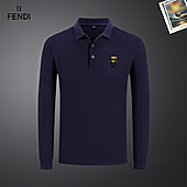 US$37.00 Fendi Long-Sleeved T-Shirts for MEN #786104
