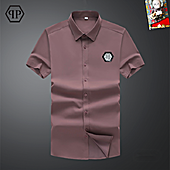 US$33.00 PHILIPP PLEIN Shirts for PHILIPP PLEIN Short-sleeved shirt for men #786421