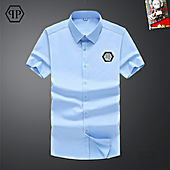 US$33.00 PHILIPP PLEIN Shirts for PHILIPP PLEIN Short-sleeved shirt for men #786424