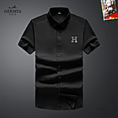 US$33.00 HERMES shirts for HERMES short sleeved shirts for men #786427