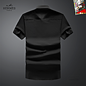 US$33.00 HERMES shirts for HERMES short sleeved shirts for men #786427