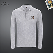 US$37.00 HERMES Long-Sleeved T-shirts for MEN #786453