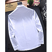 US$37.00 HERMES shirts for HERMES long sleeved shirts for men #786460