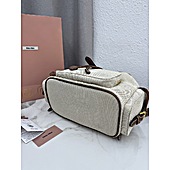 US$316.00 MIUMIU Original Samples Backpack #786622