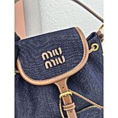 US$297.00 MIUMIU Original Samples Backpack #786623