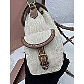 US$297.00 MIUMIU Original Samples Backpack #786624