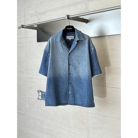LOEWE shirts for LOEWE Short-Sleeved Shirts for Men #788959
