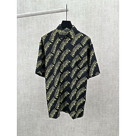 Balenciaga Shirts for Balenciaga short sleeved shirts for men #789079 replica