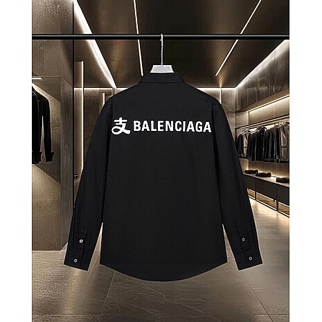 Balenciaga Shirts for Balenciaga Long-Sleeved Shirts for men #789082 replica