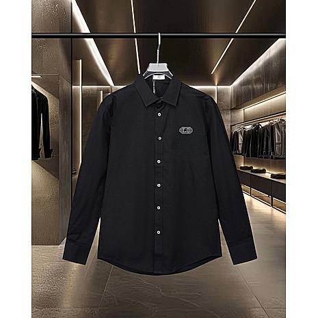 Dior shirts for Dior Long-Sleeved Shirts for men #789138 replica