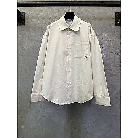 LOEWE shirts for LOEWE Long-Sleeved shirts for men #789219 replica