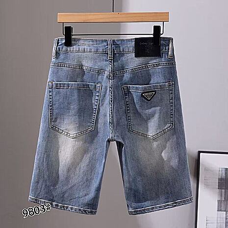 Prada Jeans for Prada Short Jeans for men #789848 replica