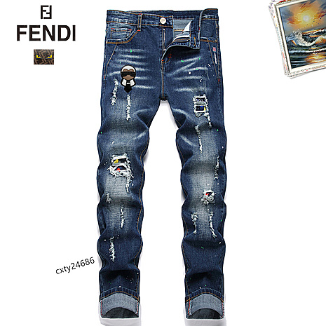 FENDI Jeans for men #789907 replica