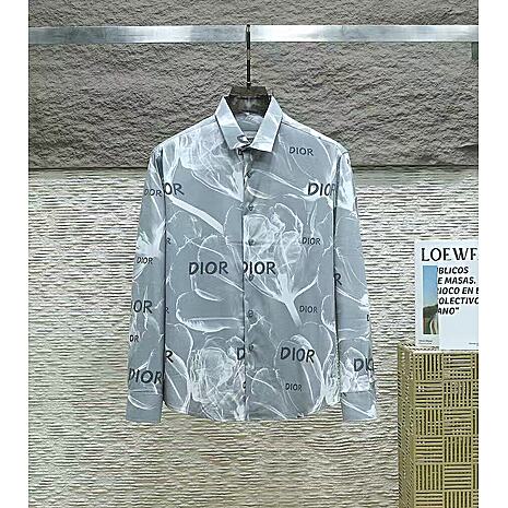 Dior shirts for Dior Long-Sleeved Shirts for men #790007 replica