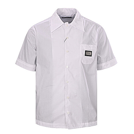 D&G Shirts for D&G Short-Sleeved Shirts For Men #790188 replica