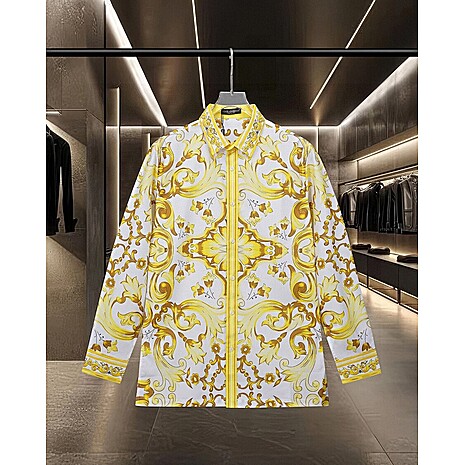 D&G Shirts for D&G Long-Sleeved Shirts For Men #790195 replica
