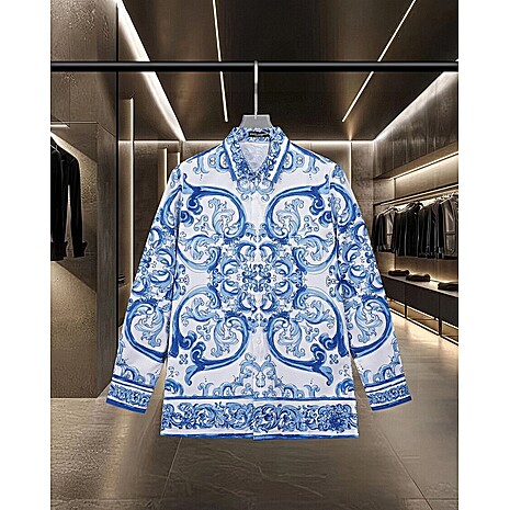 D&G Shirts for D&G Long-Sleeved Shirts For Men #790197 replica
