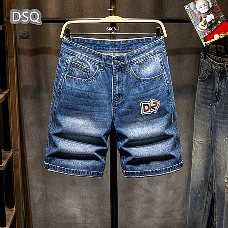 Dsquared2 Jeans for Dsquared2 short Jeans for MEN #790237 replica