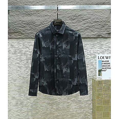 Versace Shirts for Versace Long-Sleeved Shirts for men #790345 replica
