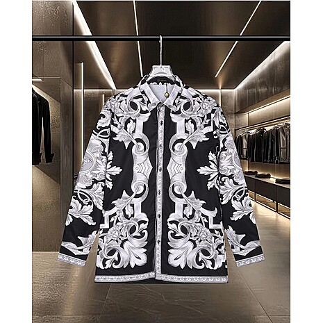 Versace Shirts for Versace Long-Sleeved Shirts for men #790380 replica
