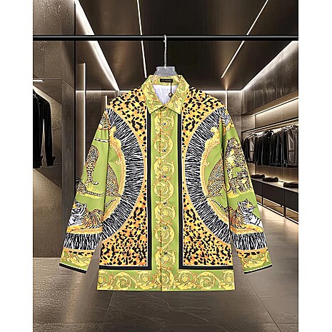 Versace Shirts for Versace Long-Sleeved Shirts for men #790409 replica