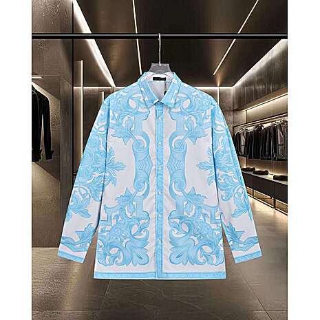 Versace Shirts for Versace Long-Sleeved Shirts for men #790412 replica