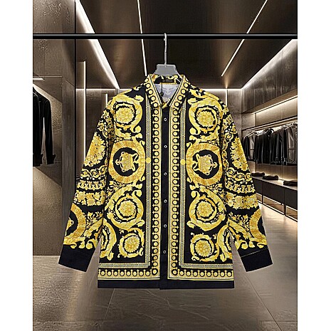 Versace Shirts for Versace Long-Sleeved Shirts for men #790414 replica