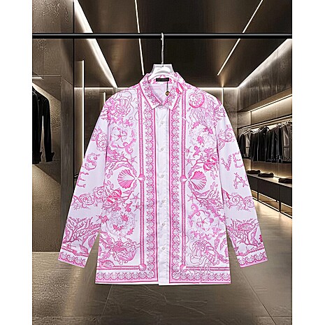 Versace Shirts for Versace Long-Sleeved Shirts for men #790415 replica
