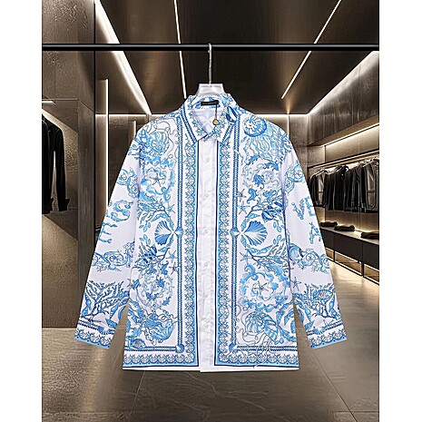 Versace Shirts for Versace Long-Sleeved Shirts for men #790417 replica