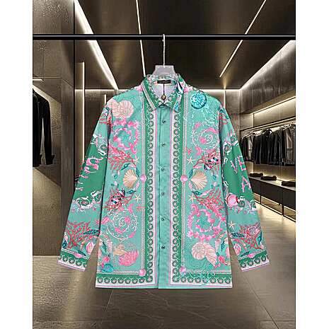 Versace Shirts for Versace Long-Sleeved Shirts for men #790419 replica