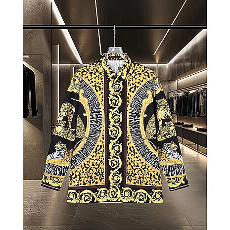 Versace Shirts for Versace Long-Sleeved Shirts for men #790421 replica