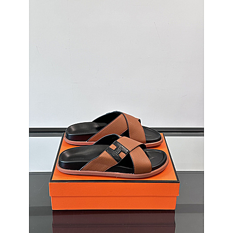 HERMES Shoes for Men's HERMES Slippers #790879 replica