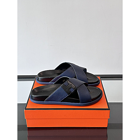 HERMES Shoes for Men's HERMES Slippers #790882 replica