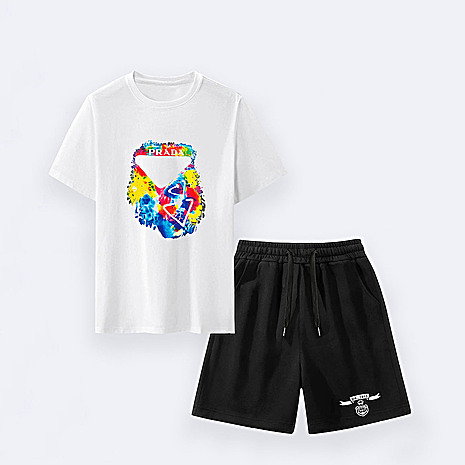 Prada Tracksuits for Prada Short Tracksuits for men #790895 replica