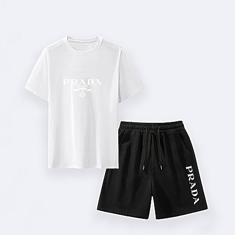 Prada Tracksuits for Prada Short Tracksuits for men #790900 replica