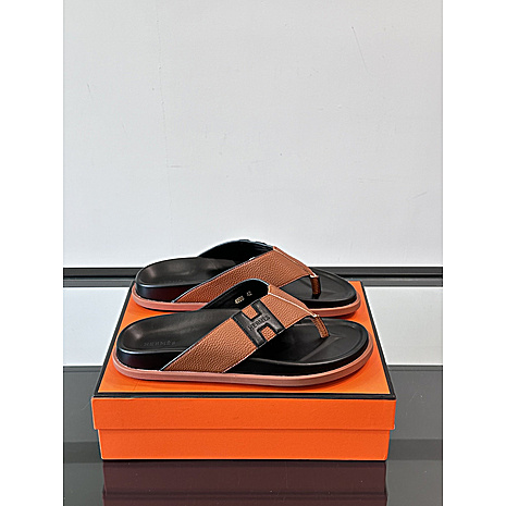 HERMES Shoes for Men's HERMES Slippers #790954 replica
