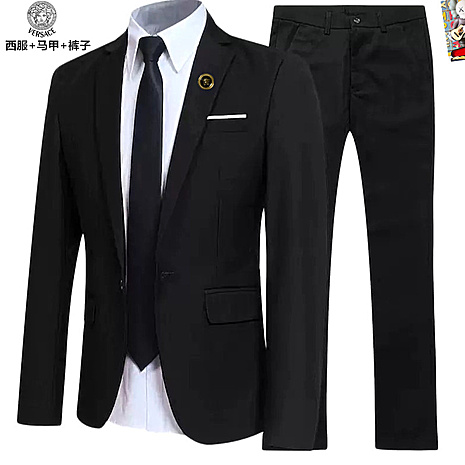 Versace men's 3 piece Sets suits #791867 replica
