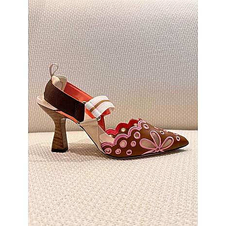 Fendi 8.5cm High-heeled shoes for women #794274 replica