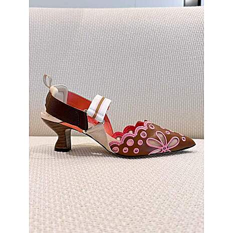 Fendi 5.5cm High-heeled shoes for women #794278 replica