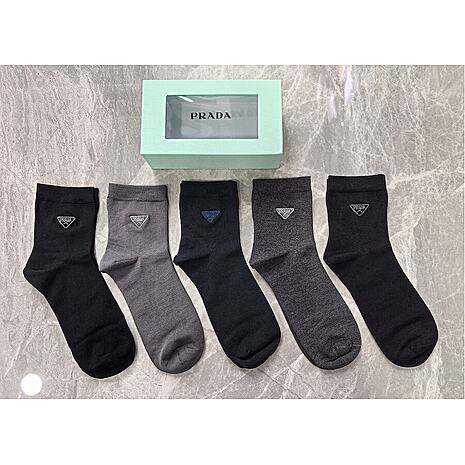 Prada Socks 5pcs sets #794316 replica