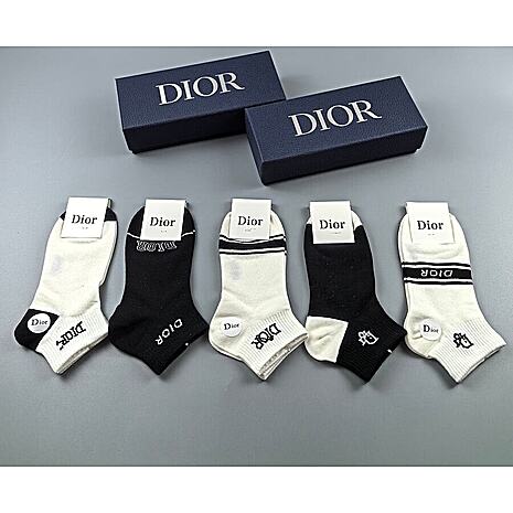 Dior Socks 5pcs sets #794406 replica