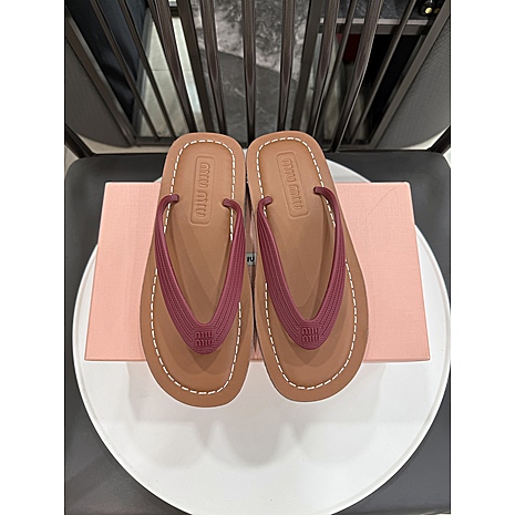 MiuMiu Shoes for MIUMIU Slipper shoes for women #794749 replica