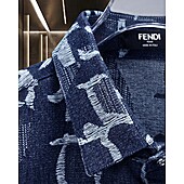 US$65.00 Fendi Shirts for Fendi Long-Sleeved Shirts for men #789874