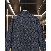 US$65.00 Fendi Shirts for Fendi Long-Sleeved Shirts for men #789875