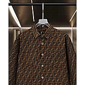 US$65.00 Fendi Shirts for Fendi Long-Sleeved Shirts for men #789876