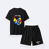 US$40.00 Prada Tracksuits for Prada Short Tracksuits for men #790896