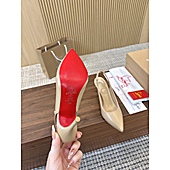 US$99.00 Christian Louboutin 10cm High-heeled shoes for women #793829